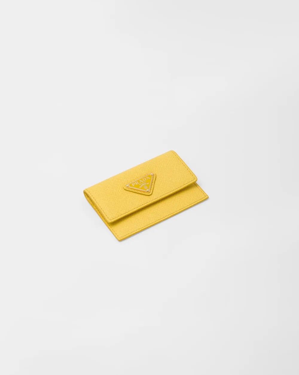 Mujer Prada CARTERAS Y TARJETEROS^Tarjetero De Piel Saffiano