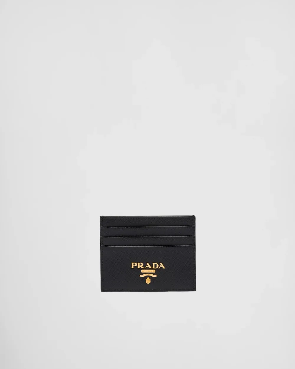 Mujer Prada CARTERAS Y TARJETEROS^Tarjetero De Piel Saffiano