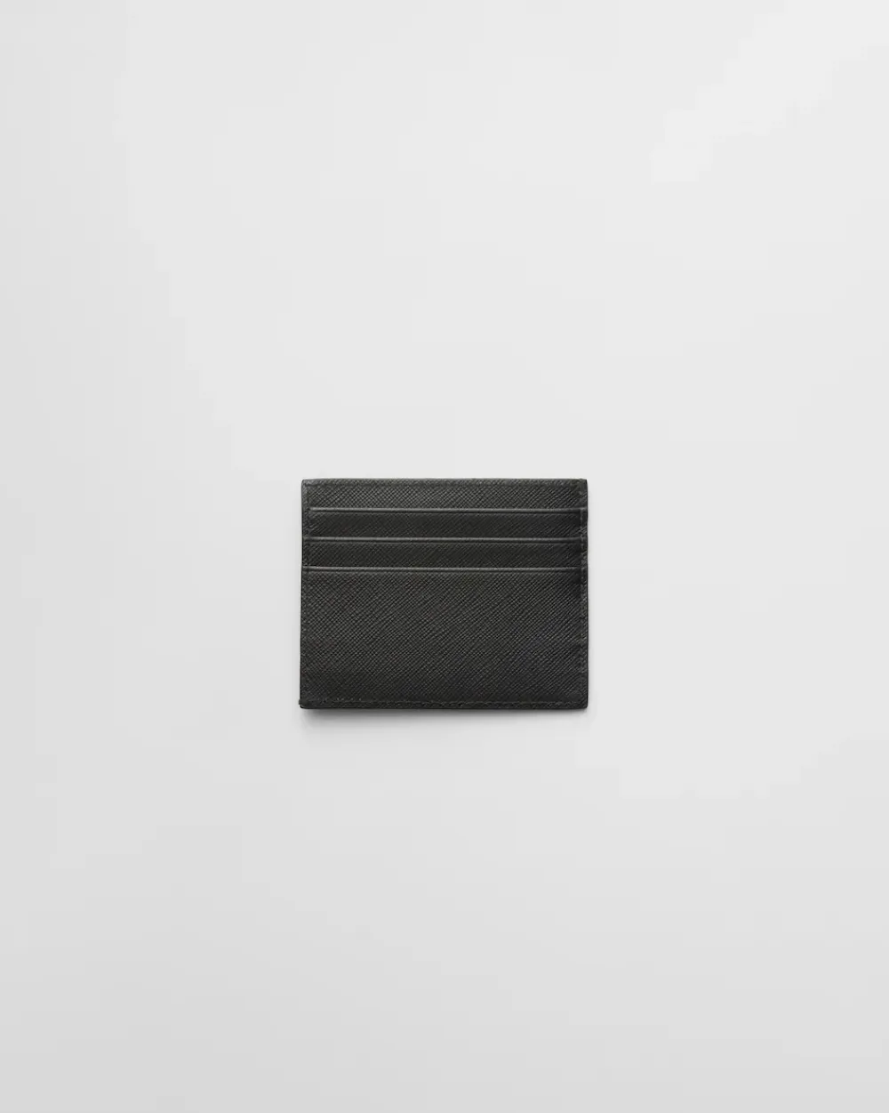 Hombre Prada CARTERAS Y TARJETEROS^Tarjetero De Piel Saffiano