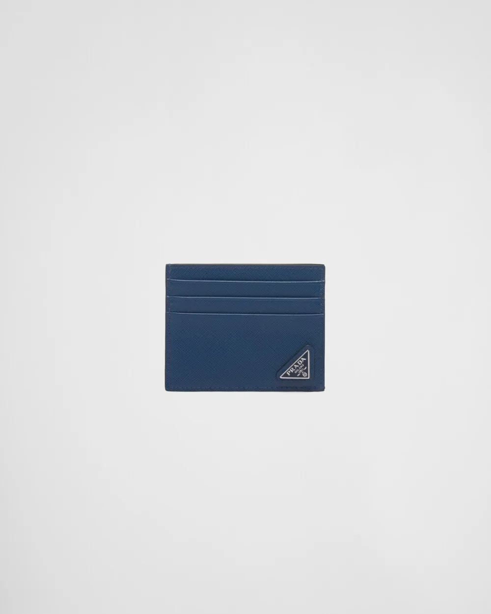 Hombre Prada CARTERAS Y TARJETEROS^Tarjetero De Piel Saffiano