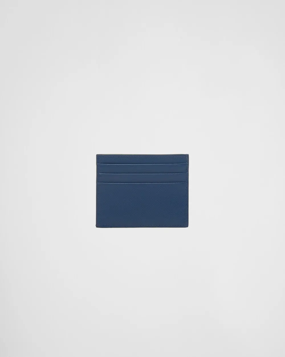 Hombre Prada CARTERAS Y TARJETEROS^Tarjetero De Piel Saffiano