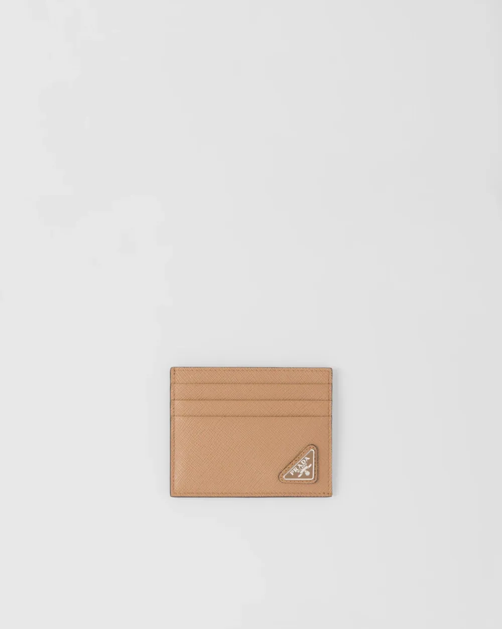 Hombre Prada CARTERAS Y TARJETEROS^Tarjetero De Piel Saffiano
