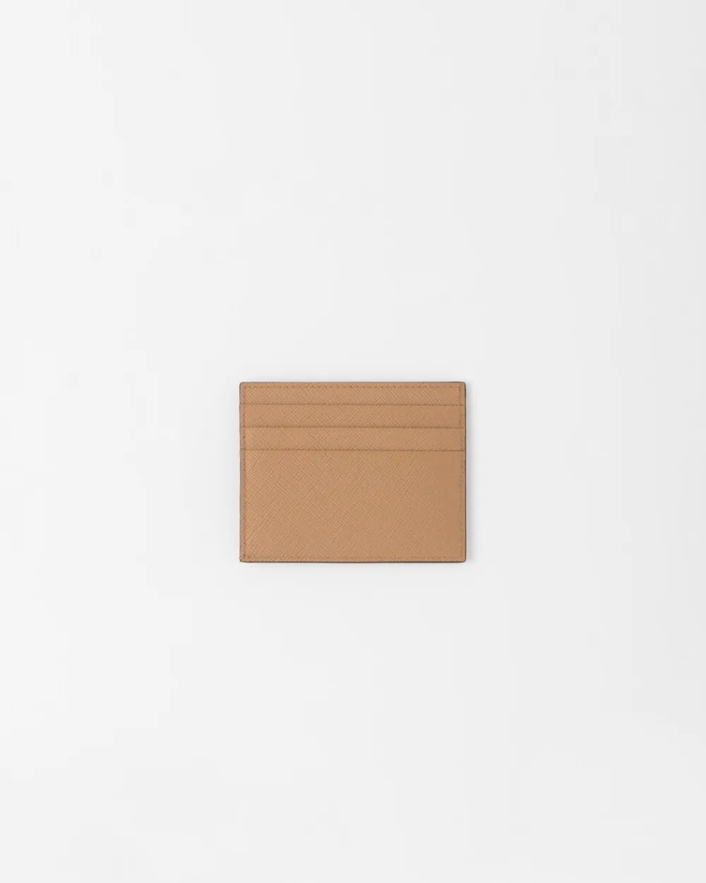 Hombre Prada CARTERAS Y TARJETEROS^Tarjetero De Piel Saffiano