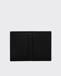 Hombre Prada CARTERAS Y TARJETEROS^Tarjetero De Piel Saffiano