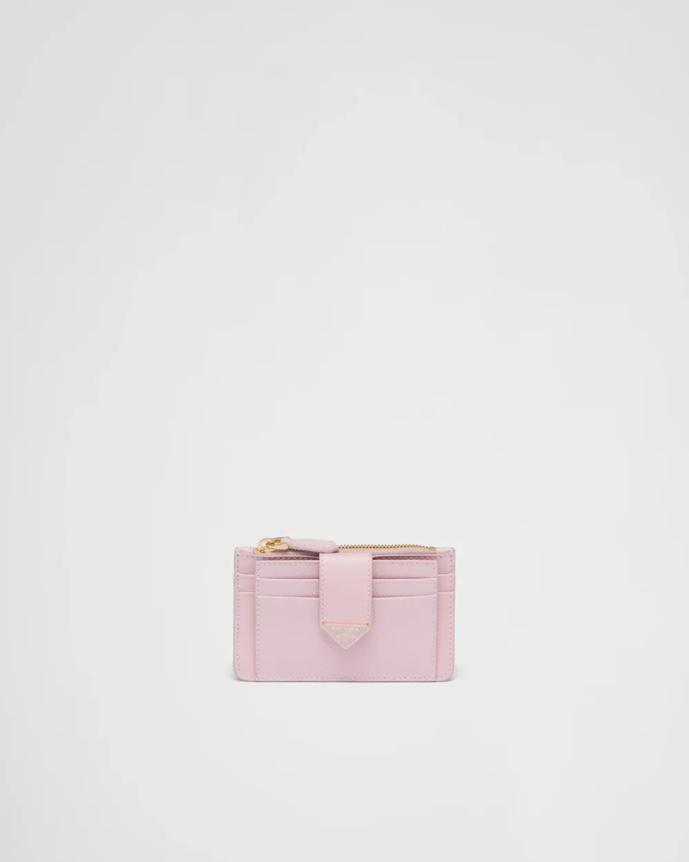 Mujer Prada CARTERAS Y TARJETEROS^Tarjetero De Piel Y Saffiano