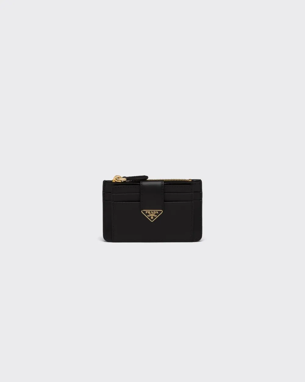 Mujer Prada CARTERAS Y TARJETEROS^Tarjetero De Piel Y Saffiano