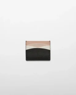Mujer Prada CARTERAS Y TARJETEROS^Tarjetero En Piel Saffiano