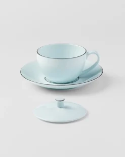 Prada TÉ Y CAFÉ^Taza De Capuchino De Porcelana - Celadon