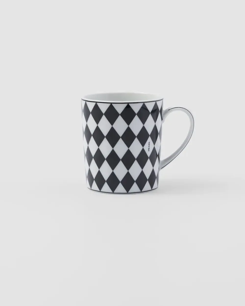Prada TÉ Y CAFÉ^Taza De Porcelana - Checkerboard