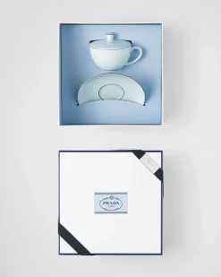 Prada TÉ Y CAFÉ^Taza De Té De Porcelana - Celadon