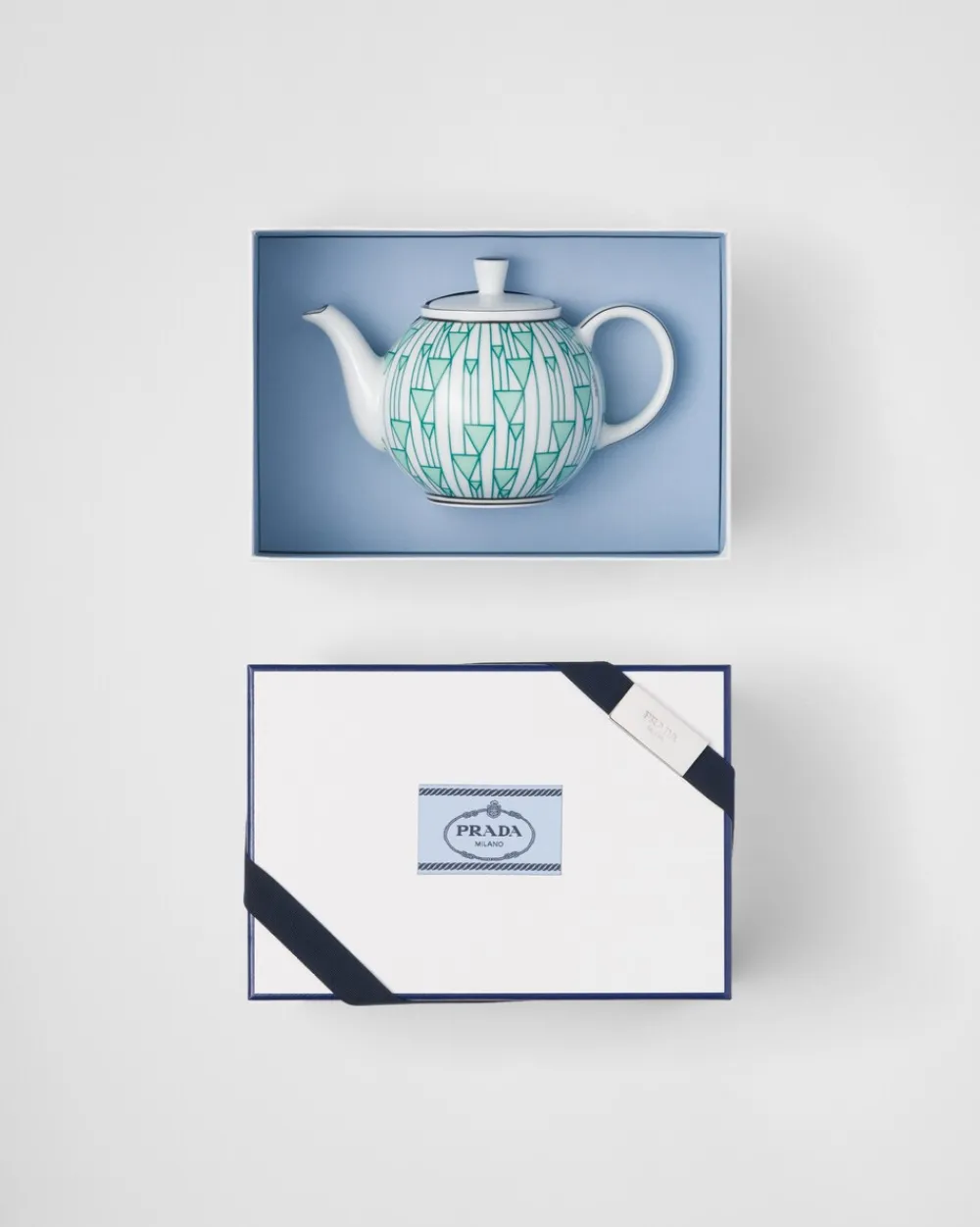 Prada TÉ Y CAFÉ^Tetera De Porcelana - Vienna Green