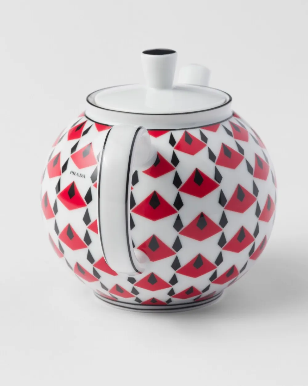 Prada TÉ Y CAFÉ^Tetera De Porcelana - Vienna Red
