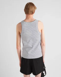 Hombre Prada CAMISETAS Y POLOS^Top De Algodón