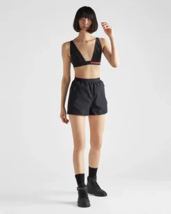 Mujer Prada ROPA^Top De Baño De Punto Elástico