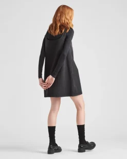 Mujer Prada CAMISETAS Y SUDADERAS^Top De Punto Con Cuello Alto