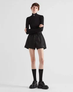 Mujer Prada CAMISETAS Y SUDADERAS^Top De Punto Elástico
