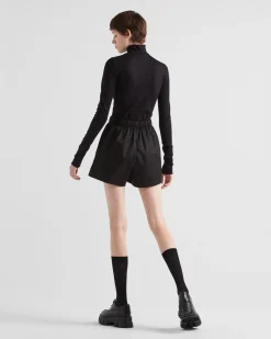Mujer Prada CAMISETAS Y SUDADERAS^Top De Punto Elástico