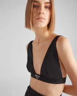 Mujer Prada COLECCIÓN FEMENINA|CAMISAS Y TOPS^Top De Re-nylon