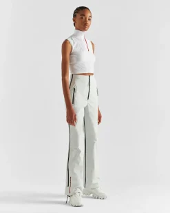 Mujer Prada ROPA^Top Sin Mangas De Piqué Y Re-nylon Técnico