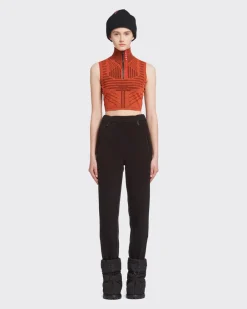 Mujer Prada ROPA^Top Sin Mangas En Piqué Y Re-nylon Tec Rec