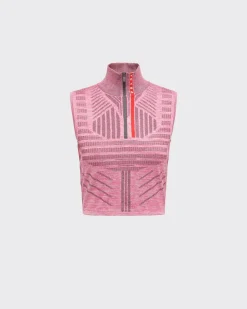 Mujer Prada ROPA^Top Sin Mangas En Piqué Y Re-nylon Tec Rec