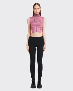 Mujer Prada ROPA^Top Sin Mangas En Piqué Y Re-nylon Tec Rec