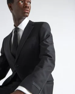 Hombre Prada TRAJES^Traje De Lana De Cruzado Simple