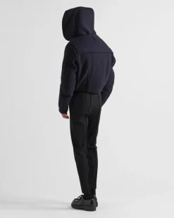 Hombre Prada ROPA DE ABRIGO^Trenca De Lana Con Relleno De Plumón