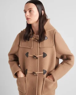 Mujer Prada CHAQUETAS Y ABRIGOS^Trenca Larga De Velur
