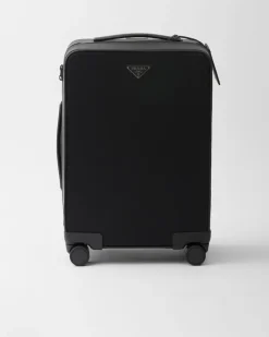 Prada COLECCIÓN MASCULINA^Trolley De Re-nylon Y Piel Saffiano
