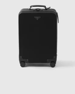 Prada COLECCIÓN MASCULINA^Trolley De Re-nylon Y Piel Saffiano