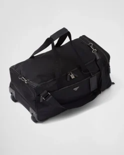 Prada COLECCIÓN MASCULINA^Trolley De Re-nylon Y Piel Saffiano