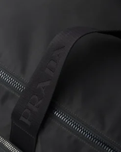 Prada COLECCIÓN MASCULINA^Trolley De Re-nylon Y Piel Saffiano