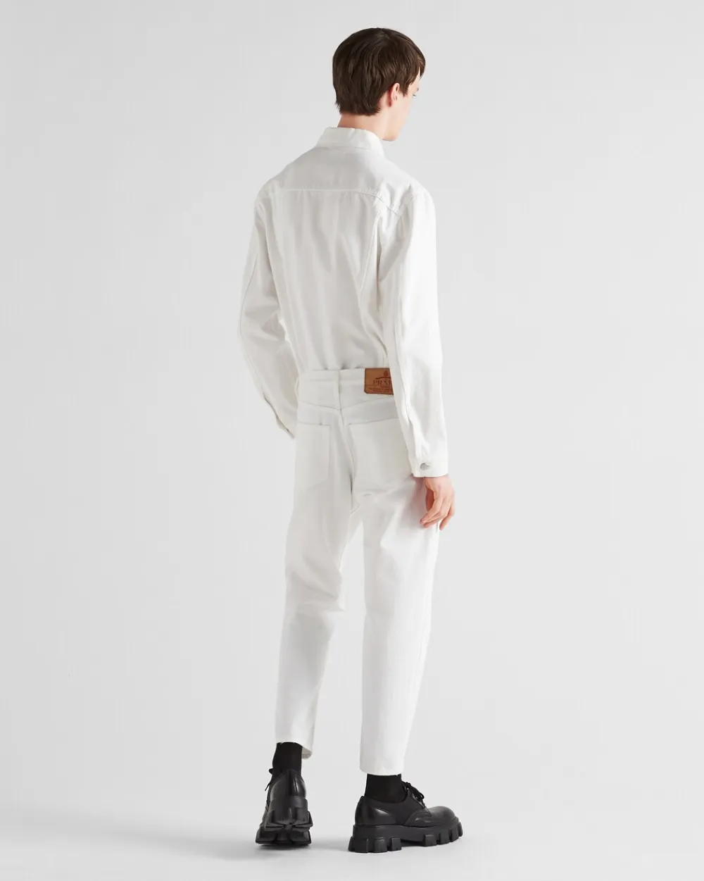 Hombre Prada TEJIDO VAQUERO^Vaqueros Cinco Bolsillos De Bull Denim