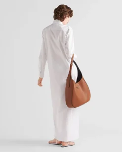 Mujer Prada VESTIDOS^Vestido Camisero De Popelín
