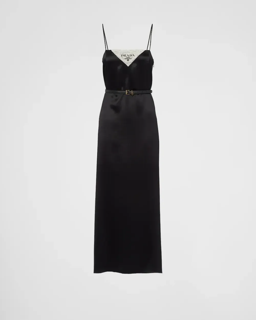 Mujer Prada VESTIDOS^Vestido De Crepé De Satén