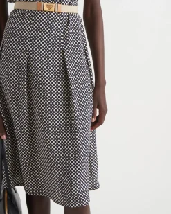 Mujer Prada VESTIDOS^Vestido De Crepé Estampado