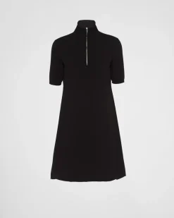 Mujer Prada VESTIDOS^Vestido De Lana Y Viscosa