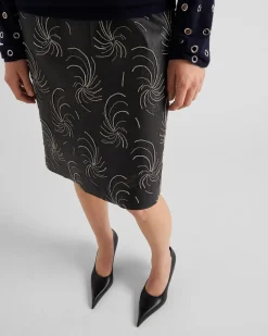Mujer Prada ROPA DE PIEL^Vestido De Piel