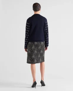 Mujer Prada ROPA DE PIEL^Vestido De Piel