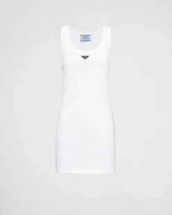 Mujer Prada VESTIDOS^Vestido De Punto Acanalado