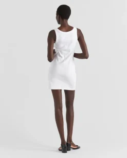 Mujer Prada VESTIDOS^Vestido De Punto Acanalado Bordado