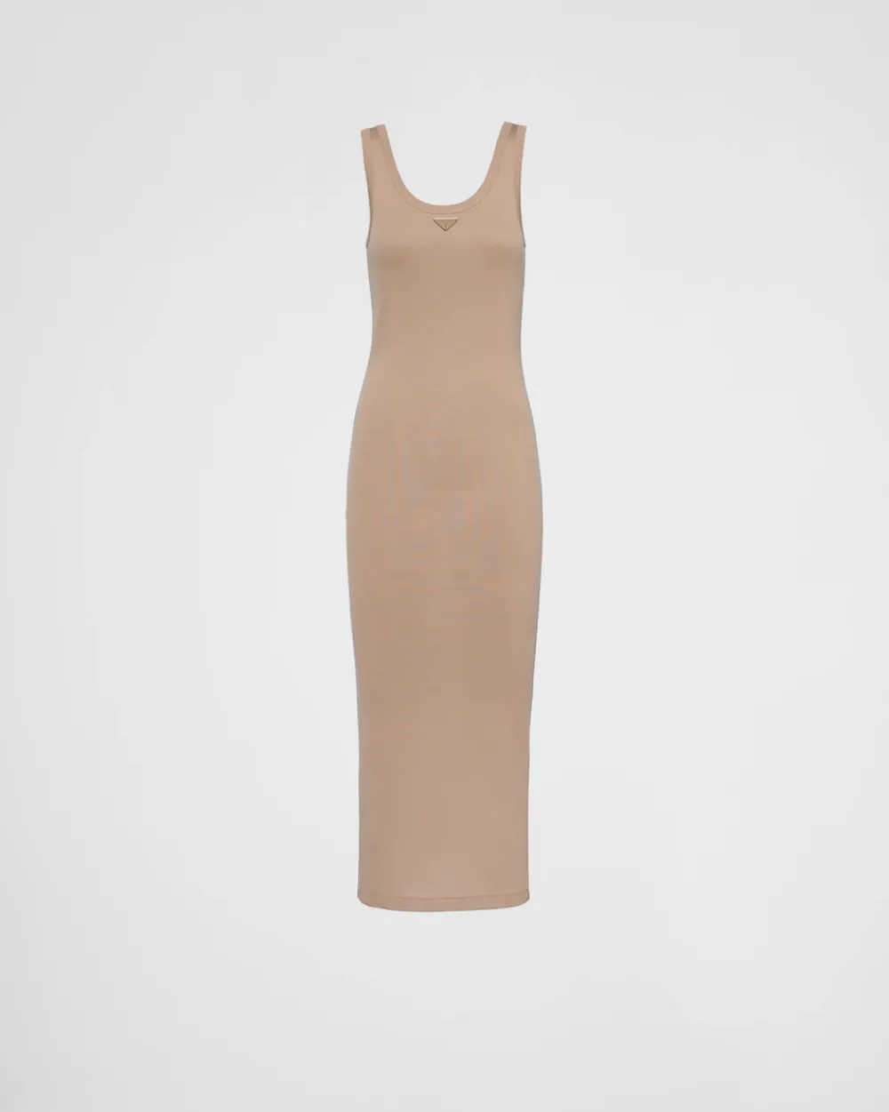 Mujer Prada VESTIDOS^Vestido De Punto Acanalado De Algodón