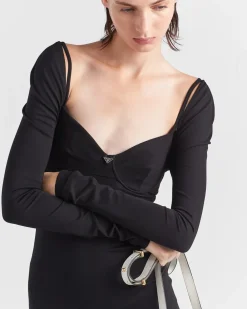 Mujer Prada VESTIDOS^Vestido De Punto Elástico