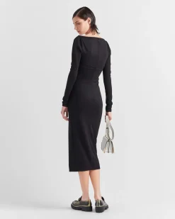Mujer Prada VESTIDOS^Vestido De Punto Elástico