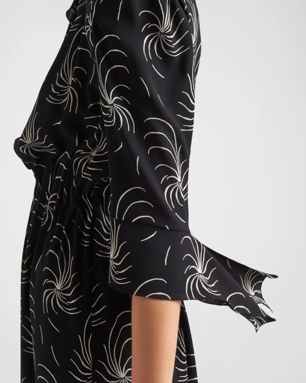Mujer Prada VESTIDOS^Vestido De Sablé Estampado