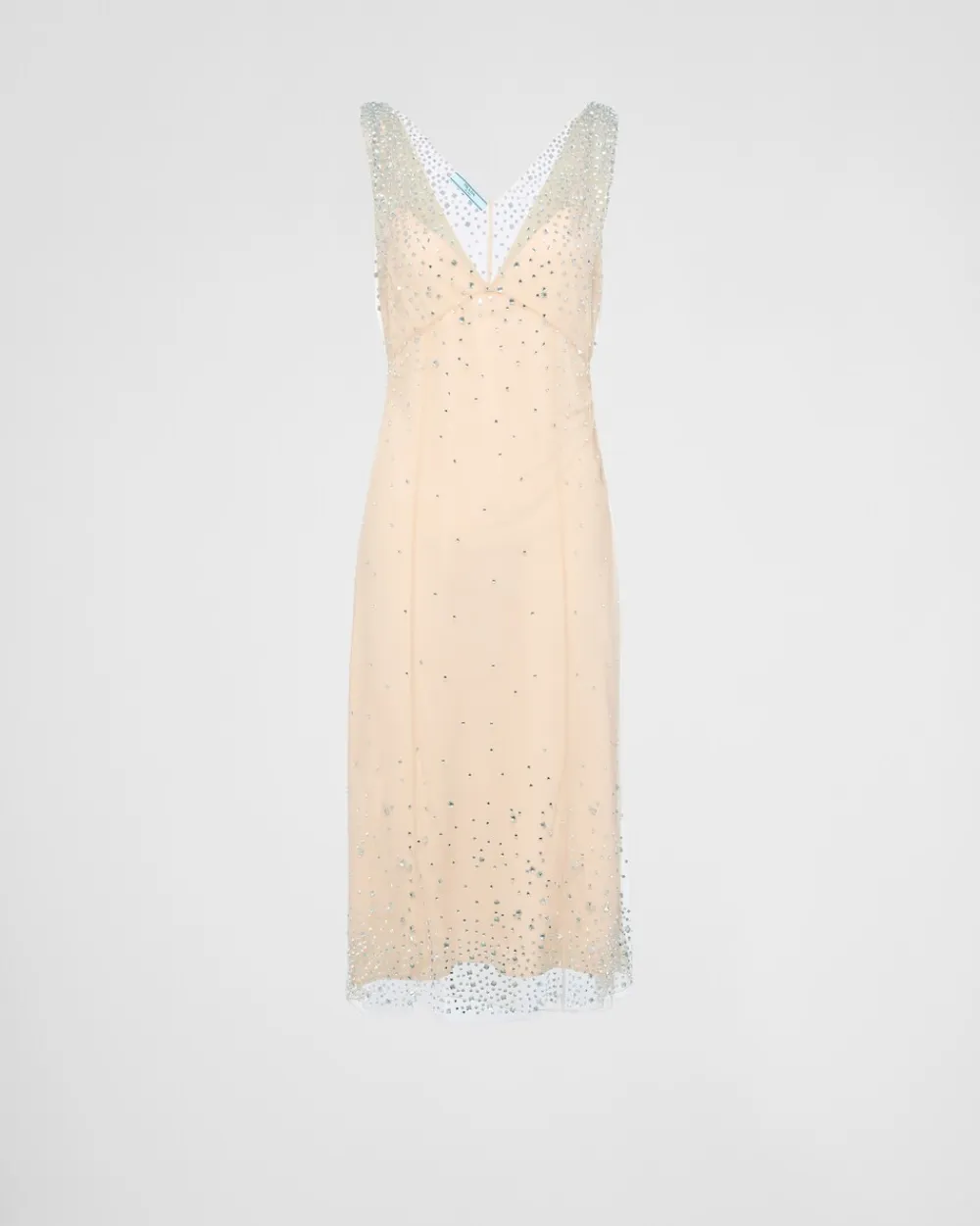 Mujer Prada VESTIDOS^Vestido De Tul Bordado