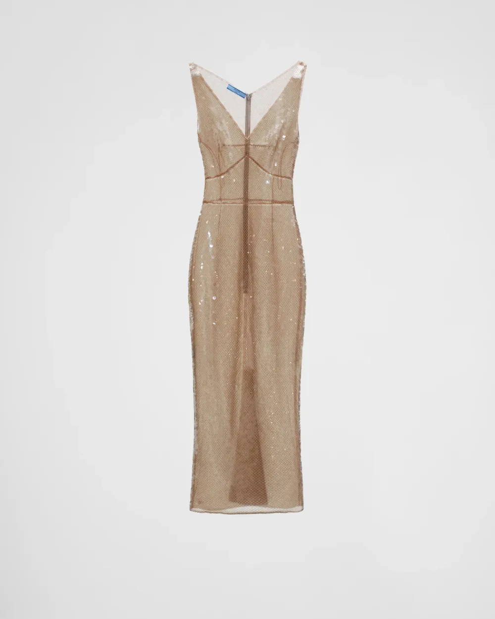 Mujer Prada VESTIDOS^Vestido De Tul Bordado