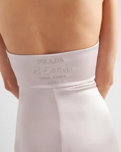 Mujer Prada VESTIDOS^Vestido Halter De Satén Re-edition 1995