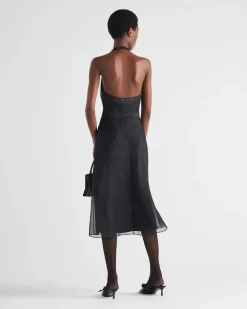 Mujer Prada VESTIDOS^Vestido Halter Re-edition 1995